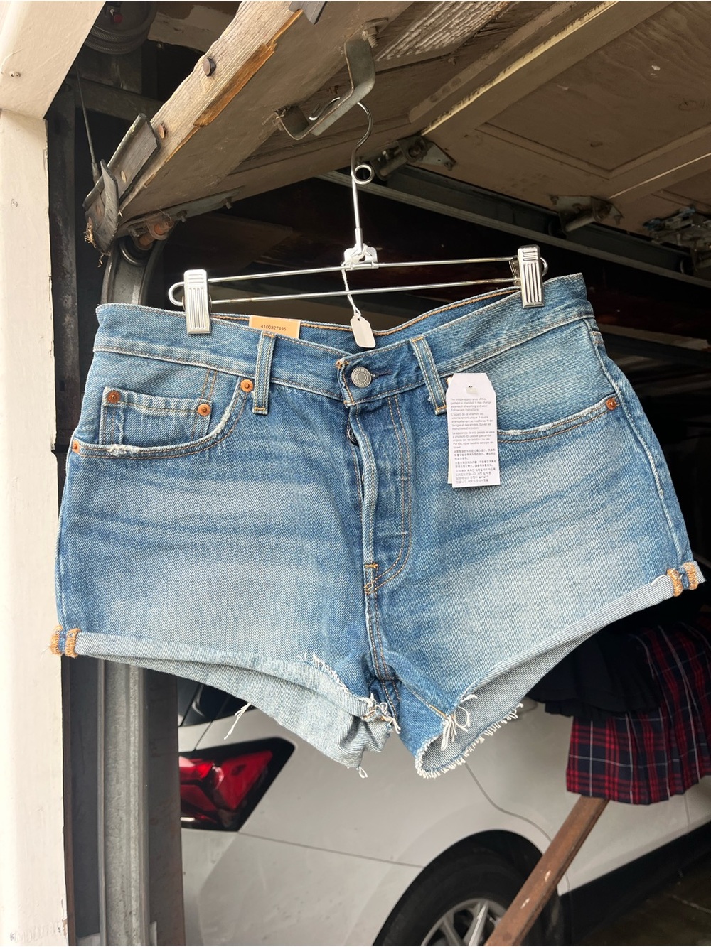 Levi 501 Denim Cutoff Shorts - Women's